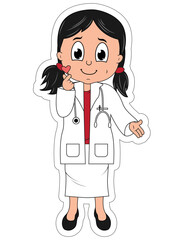 Little Doctor Cartoon