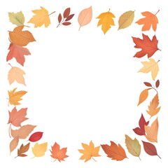 autumn leaves border