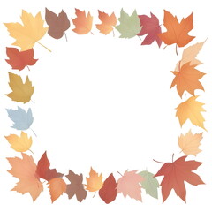 autumn leaves border