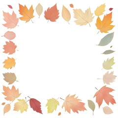 autumn leaves border