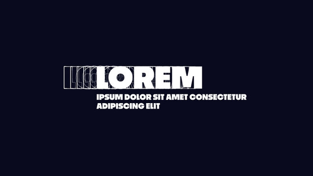 Motion Typography with Modern and Stylish Design | Professional and Stylish Animated Text for Business and Finance