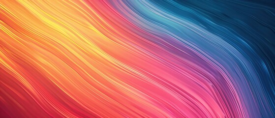 Obraz premium Abstract Swirls of Color: A Digital Canvas of Vibrant Hues