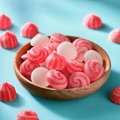 heart shaped candy
