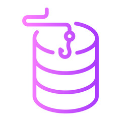 database gradient icon