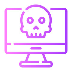 hacking gradient icon