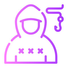 anonymous gradient icon