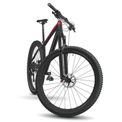 Black Bike.Sport. Mountain bike. Vector