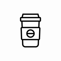 coffee tea take away icon