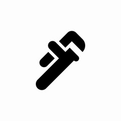 spanner wrench mechanic icon sign