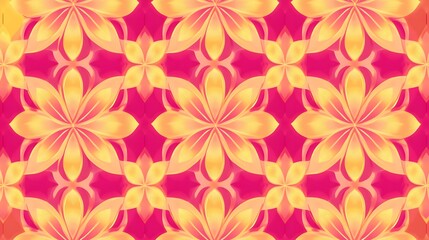 Fototapeta premium Fruits, Florals, Shapes, Pink and Yellow, Abstract Image, Texture, Pattern Background, Wallpaper, Smartphone Cover and Screen, Cell Phone, Computer, Laptop, 9:16 and 16:9 Format