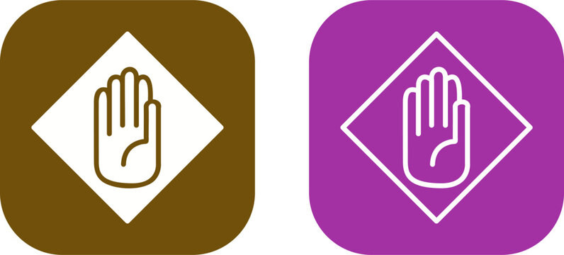 Halt Vector Icon