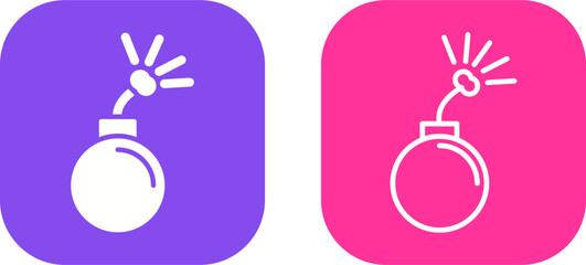 Danger of Explosion Vector Icon