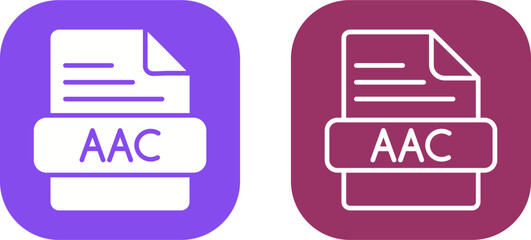 AAC Vector Icon