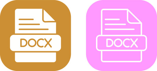 DOCX Vector Icon