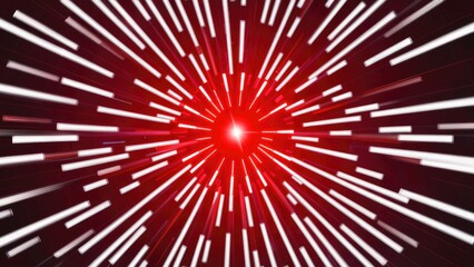  Dynamic Abstract Background with Radiant Red and White Light Effects