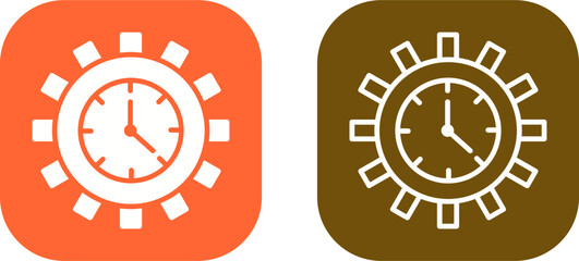 Time Optimization Vector Icon
