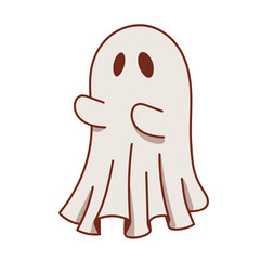 Retro Ghost Halloween