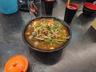 chicken and vegetable soup