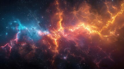 Fototapeta premium Cosmic Nebula