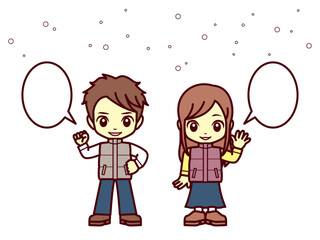 冬服1、ダウンベスト