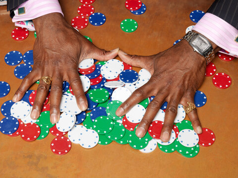 Man Gambling