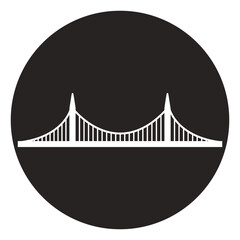  simple design bridge icon