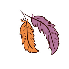 Halloween Boho Feather