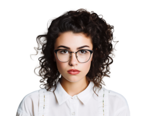 PNG Portrait glasses adult individuality.