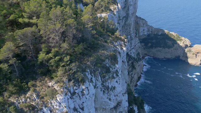 Ses Torretes, islotes en la isla de Ibiza.