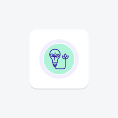 Clean Energy Solutions line icon , vector, pixel perfect, illustrator file