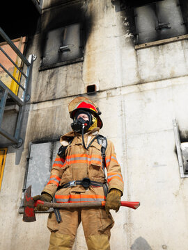 Portrait of Firefighter