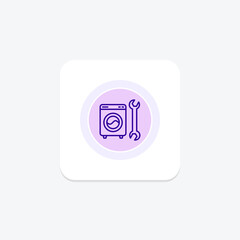 Appliance Repair line icon , vector, pixel perfect, illustrator file