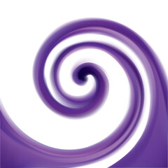 Glossy radial curvy fond with space for text in glowing white center. Gel fluid caramel surface. Appetizing mix jam of juicy plants dark lavender color: grape, bilberry, dewberry, whortleberry, plum