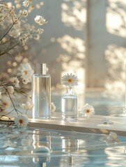 Cosmetic Skincare Product - Beauty Cream, Makeup, Facial Care and Treatment