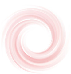 Glossy big radial graphic curvy shape light glow white text space. Whirl red gel eddy syrup surface symbol icon  sign appetizing mix jam juicy fruit bright rose color: redcurrant, cowberry, watermelon