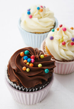 Close-up of Cupcakes