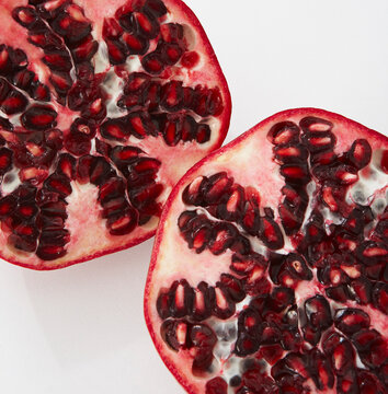 Sliced Pomegranate
