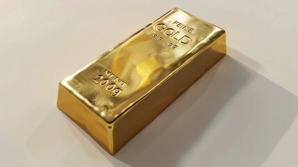 A Gold Bar with "Feine Gold 99.99" and "Neuit 2009" Inscriptions