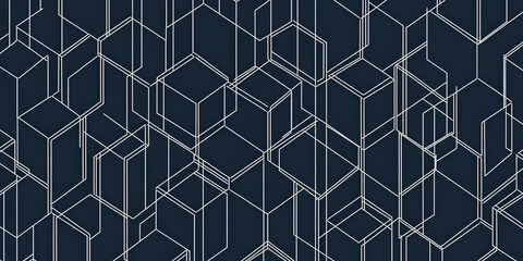 Fototapeta premium abstract cube background