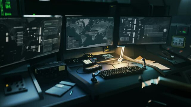 Accessing the satellite scanner looking for target gps signal on the earth map. Connecting to the satellite scanner decoding the target position info. Satellite scanner finding the target in Asia.