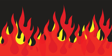 Abstract isolated fiery glowing particles on a black background fly up. Fire motion isolated on black background. Fire sparks on a dark background. Fire Animation. Flying Embers from fire.