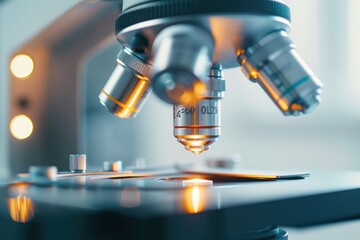 A microscope with a lens that says 4.6.0.2.0.0.0