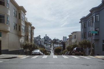 Fototapeta premium Street in San Francisco