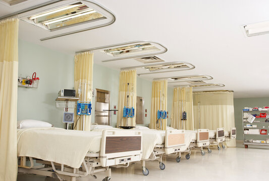 Empty Hospital Ward