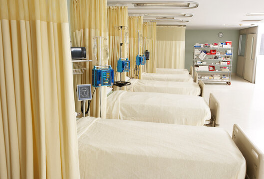Empty Hospital Ward