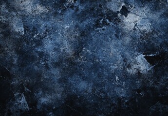 Fototapeta premium Dark Blue Grunge Texture Background