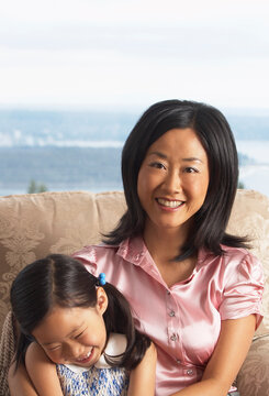 Portrait of Mother and Daughter