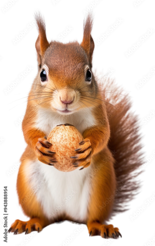 Sticker png squirrel rodent animal mammal.