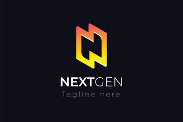 Nextgen N letter logo