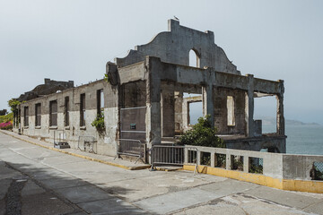 Alcatraz ruins San Francisco